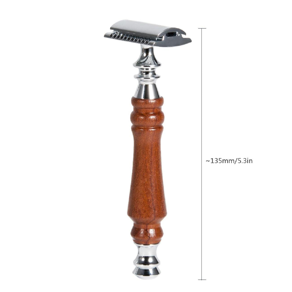 Safety Razor Shaving Kit for Men, Pure Badger Hair Shaving Brush